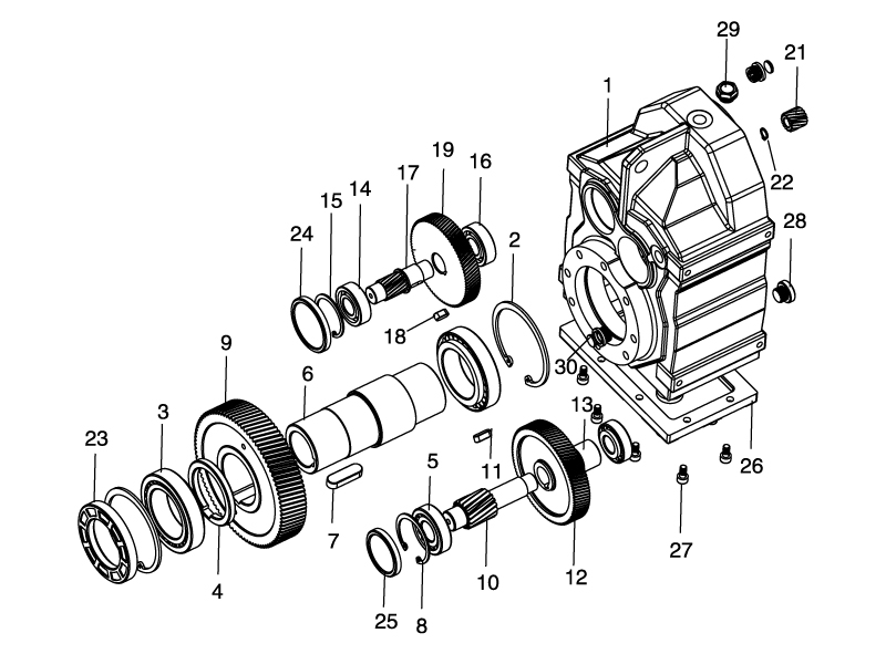 Jual Fujita Shaft Helical Parallel Gear Motor Berkualitas
