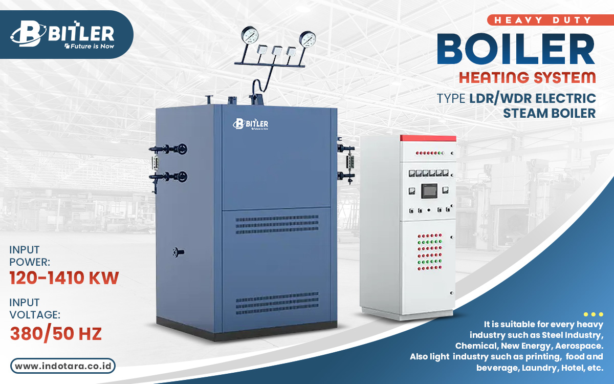 Jual Bitler LDR/WDR Electric Steam Boiler, Harga LDR/WDR Electric Steam Boiler, Bitler LDR/WDR Electric Steam Boiler Berkualitas