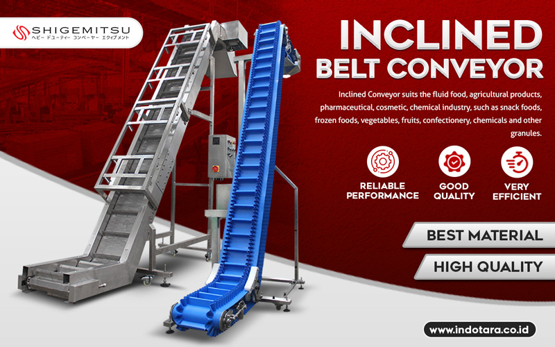 Inclined Belt Conveyor