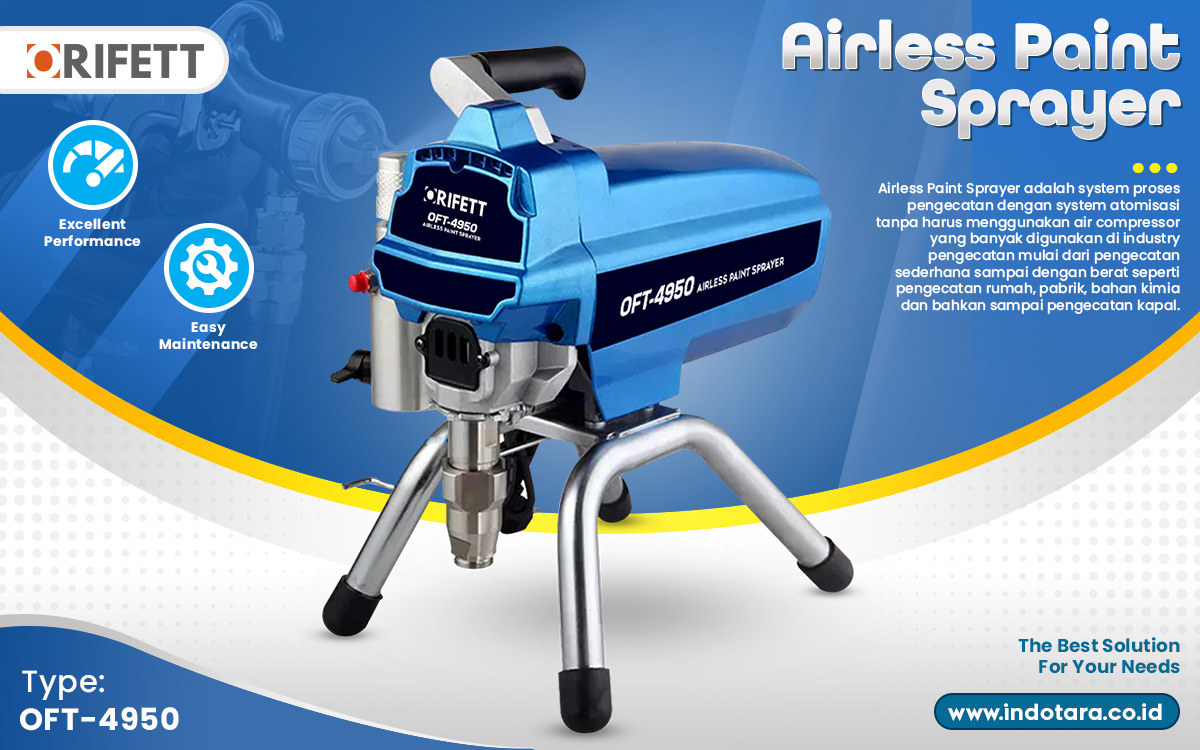 Jual Painting Equipments, Harga Airless Paint Sprayer, Jual Airless Paint Sprayer Berkualitas