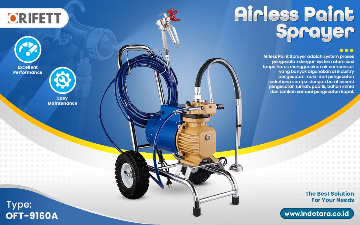 Jual Painting Equipments, Harga Airless Paint Sprayer, Jual Airless Paint Sprayer Berkualitas