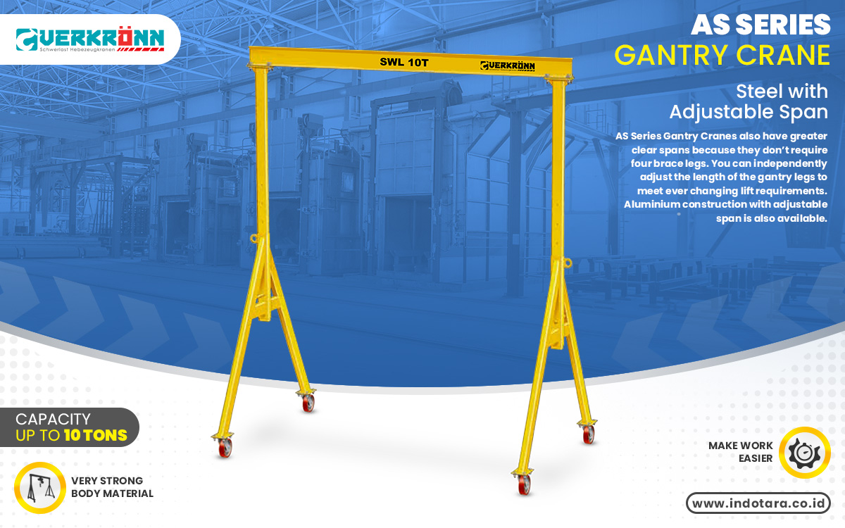 Jual Mini Portal Crane, Jual Gantry Crane Berkualitas