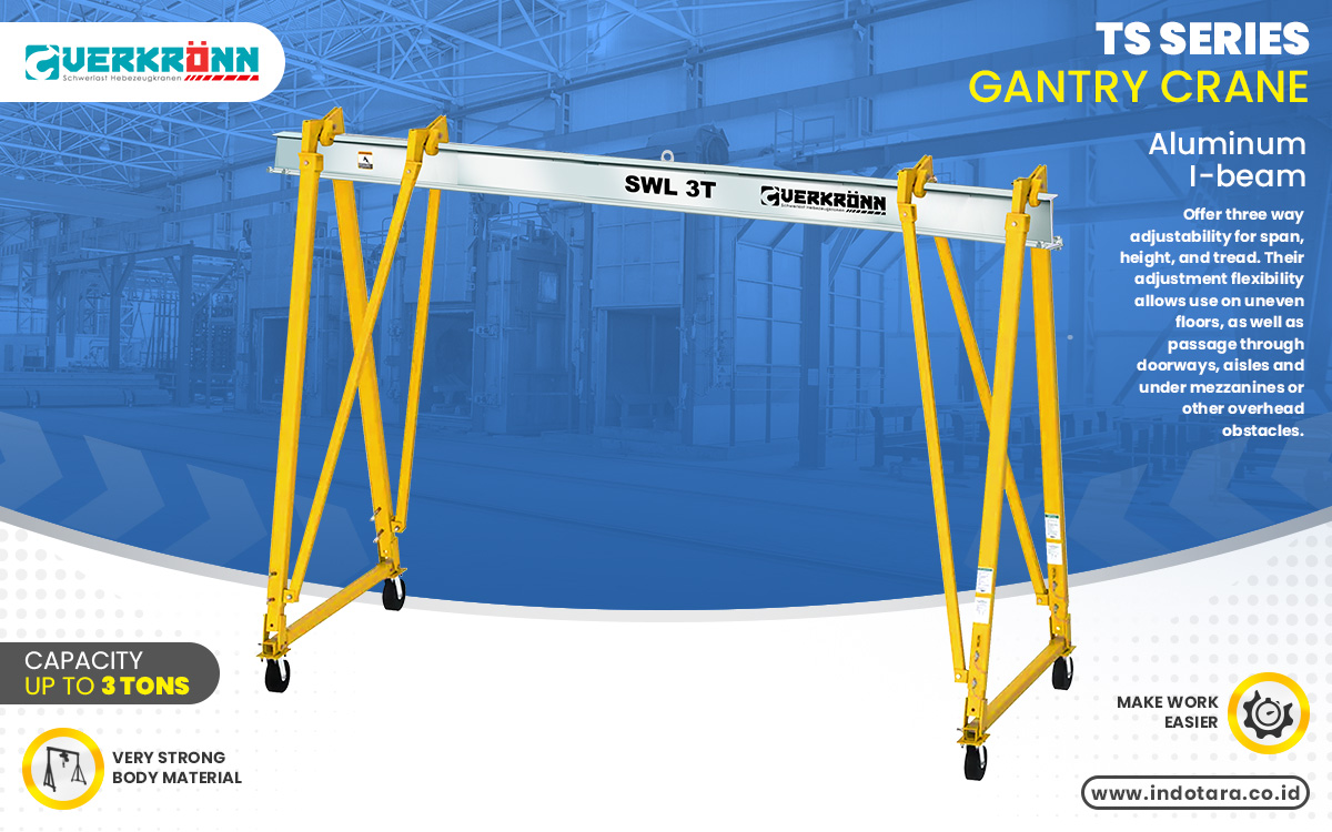 Jual Mini Portal Crane, Jual Gantry Crane Berkualitas