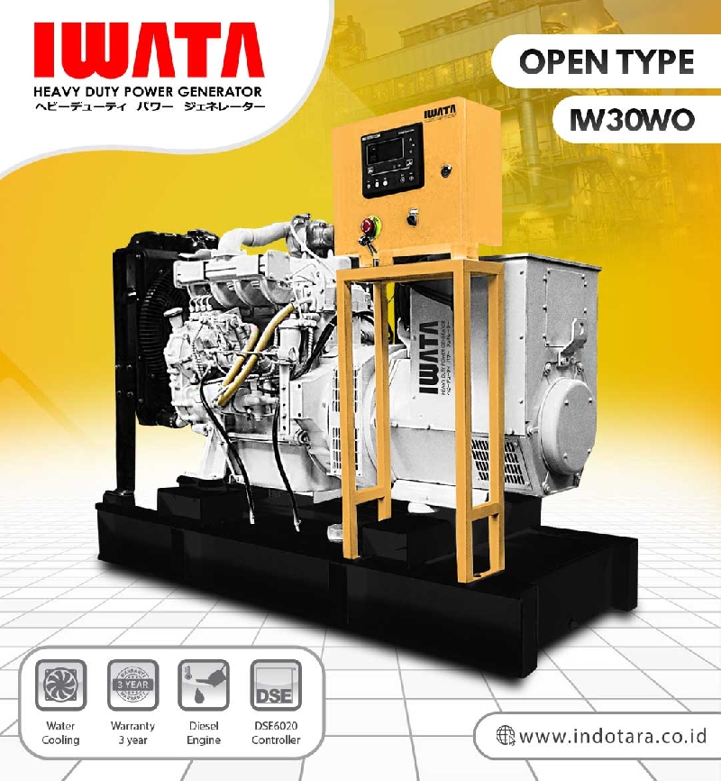 Jual Water Cooling Diesel Generator