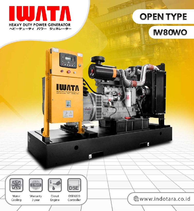 Jual Water Cooling Diesel Generator