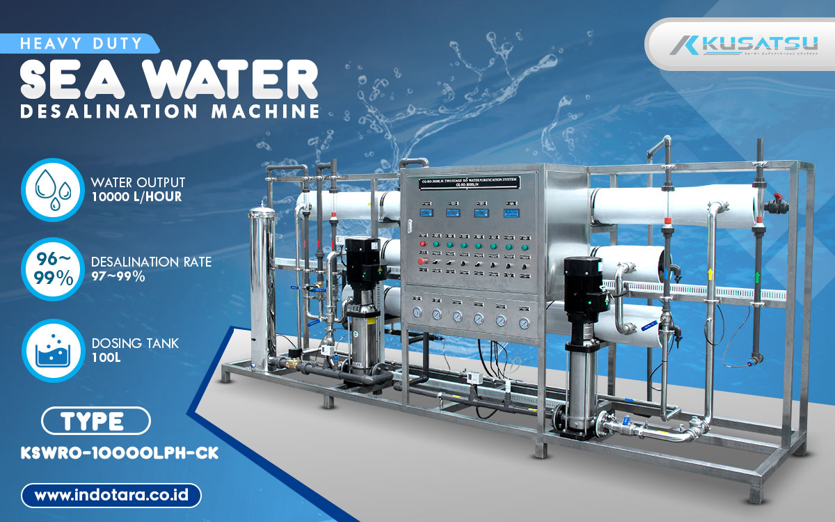 jual Sea water desalination machine