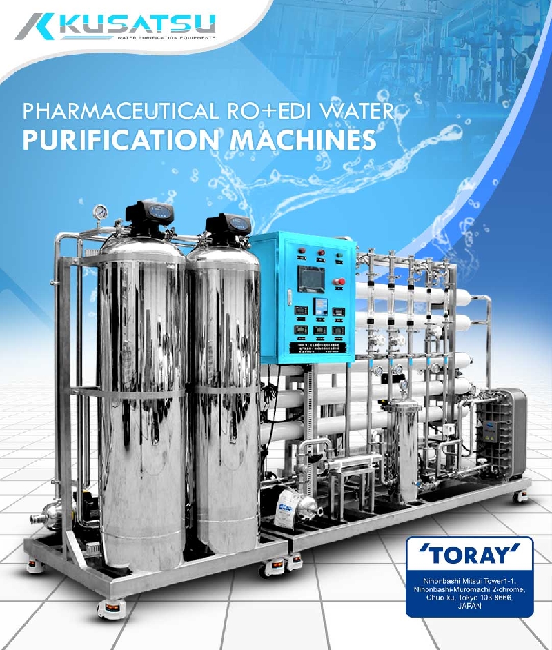 jual Pharmaceutical RO+EDI Water Purification Machines