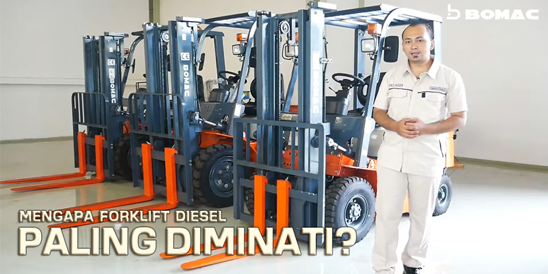 Mengapa Forklift Diesel Paling Banyak Diiminati Orang?