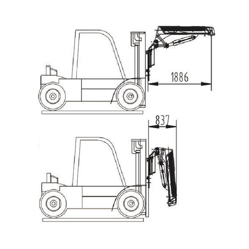 Gerco Fly Jib Crane