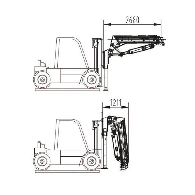 Gerco Telescopic Boom Marine Crane