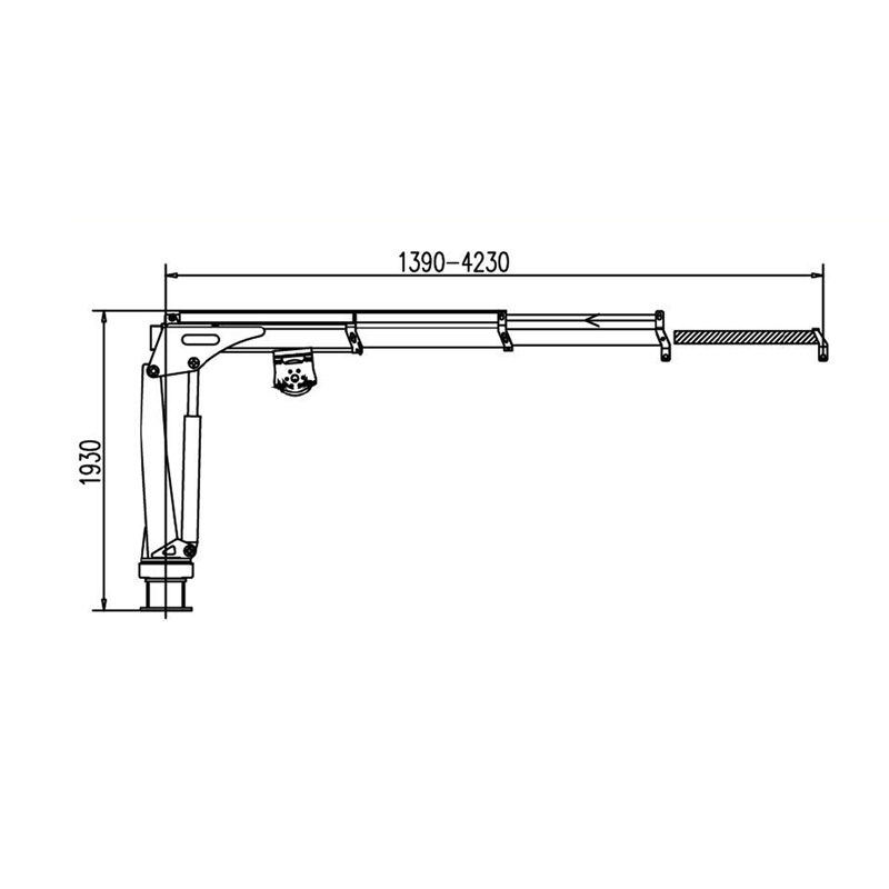 Gerco Knuckle Boom Marine Crane