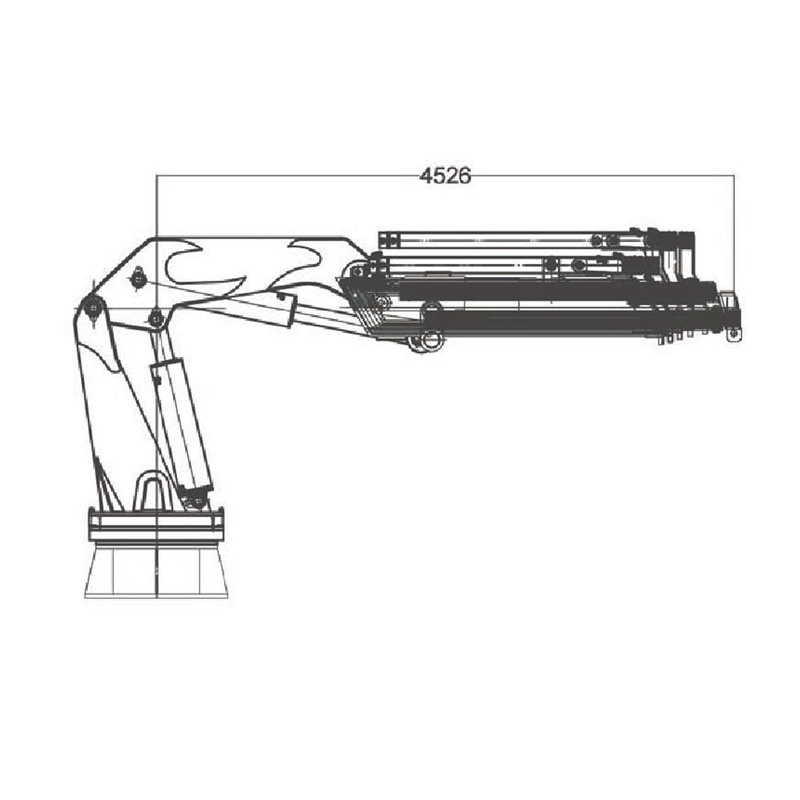 Gerco Knuckle Boom Marine Crane