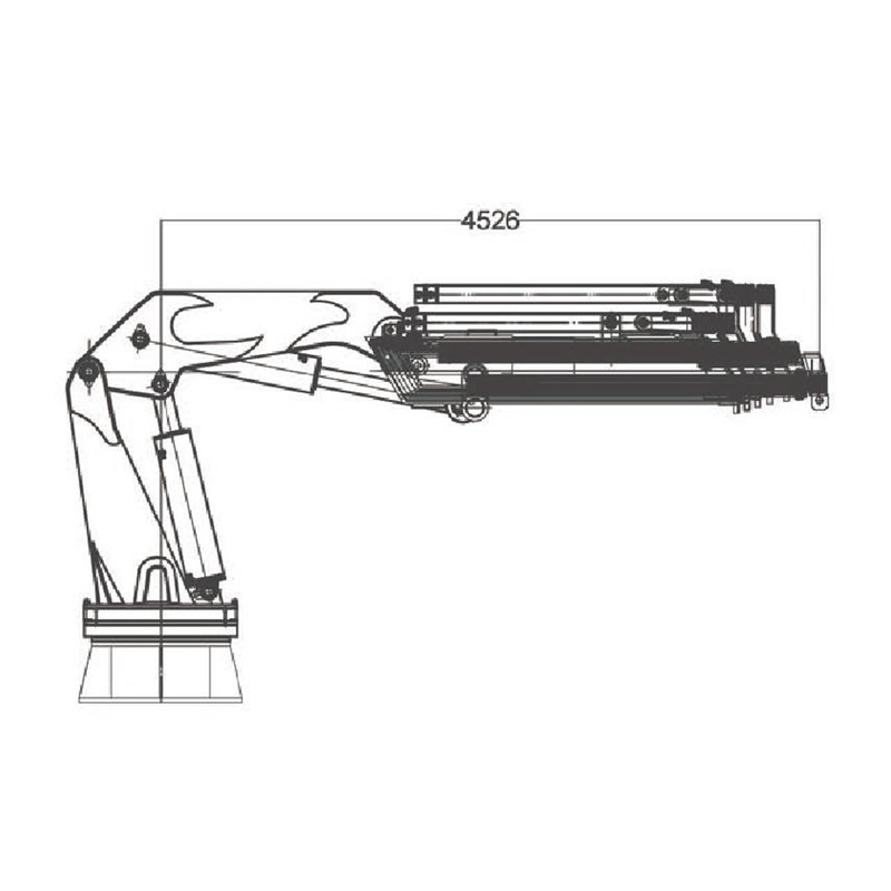 Gerco Telescopic Boom Marine Crane