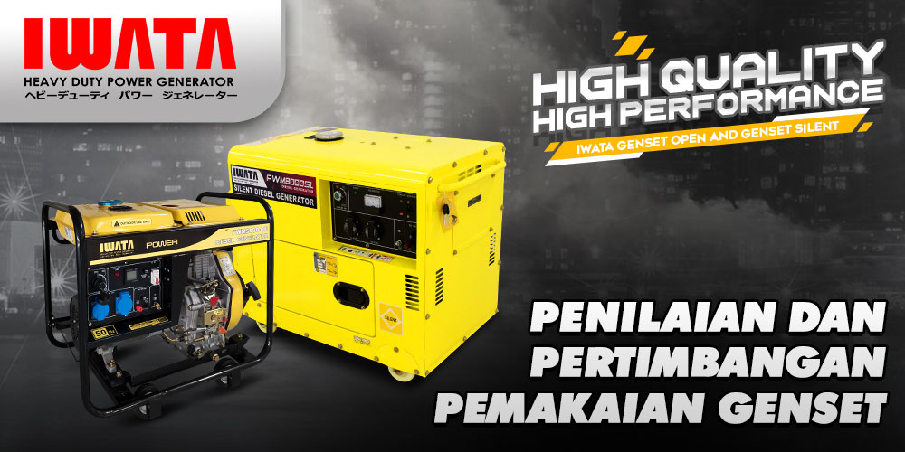 Penilaian dan Pertimbangan Pemakaian Genset