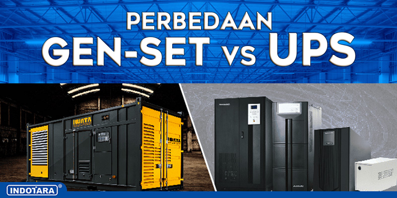 Perbedaan Antara UPS dan Genset