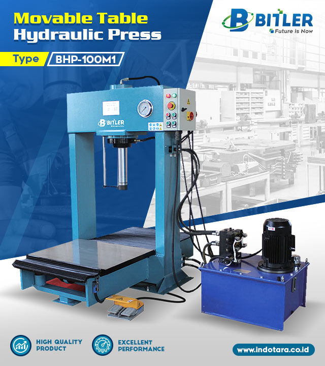 Jual Bitler Movable Table Hydraulic Press, Harga Bitler Movable Table Hydraulic Press, Bitler Movable Table Hydraulic Press