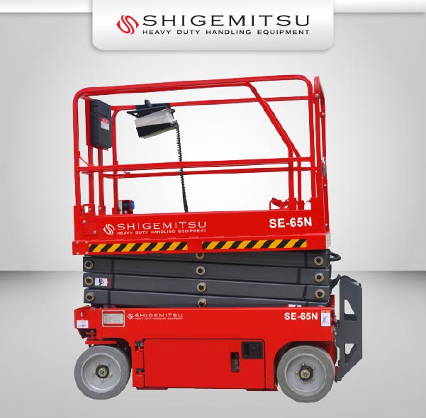 Jual Tangga Elektrik, Electric Self Propelled Scissor Lift, Jual Aerial Work Platform