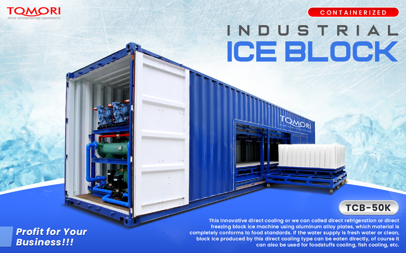 Tomori Industrial Containerized Block Ice Machine
