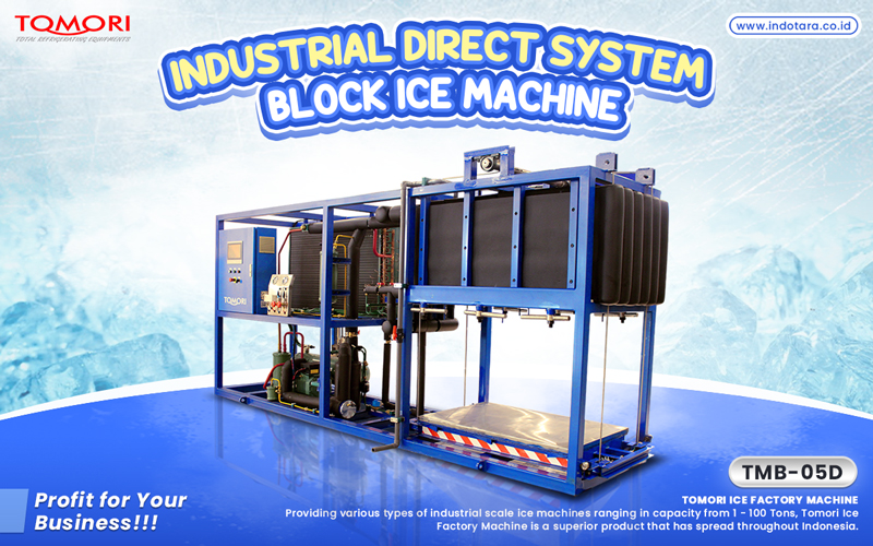 Tomori Industrial Direct System Block Ice Machine