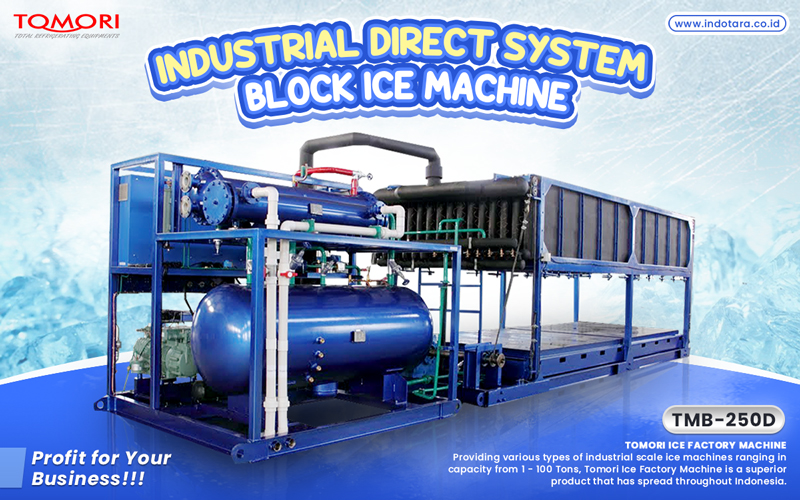 Tomori Industrial Direct System Block Ice Machine
