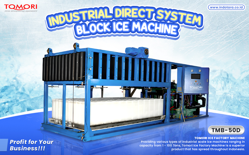 Tomori Industrial Direct System Block Ice Machine