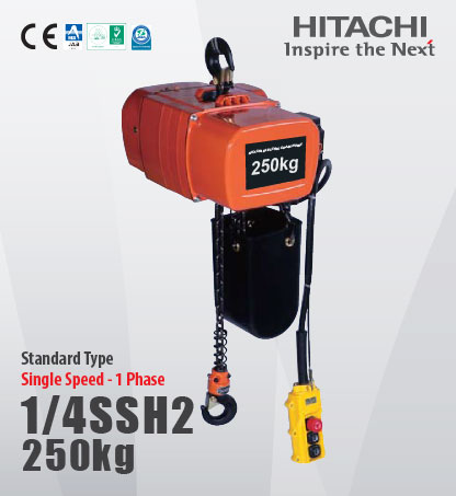 Jual Hitachi Hoist Murah, Jual Electric Chain Hoist, Jual Wire Rope Hoist