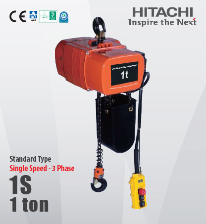 Jual Hitachi Hoist Murah, Jual Electric Chain Hoist, Jual Wire Rope Hoist