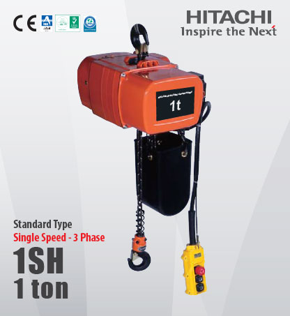 Jual Hitachi Hoist Murah, Jual Electric Chain Hoist, Jual Wire Rope Hoist