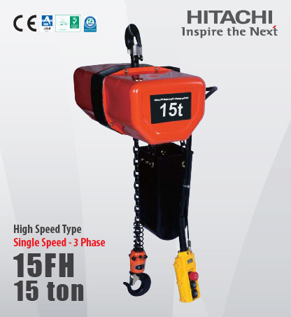 Jual Hitachi Hoist Murah, Jual Electric Chain Hoist, Jual Wire Rope Hoist