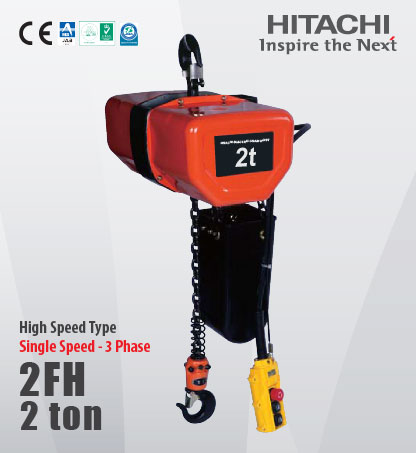 Jual Hitachi Hoist Murah, Jual Electric Chain Hoist, Jual Wire Rope Hoist