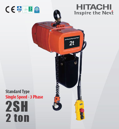 Jual Hitachi Hoist Murah, Jual Electric Chain Hoist, Jual Wire Rope Hoist