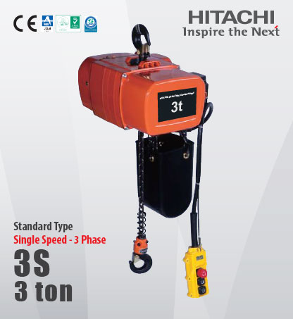 Jual Hitachi Hoist Murah, Jual Electric Chain Hoist, Jual Wire Rope Hoist