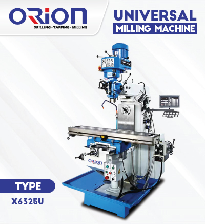 Jual Universal Milling & Turret Milling Machine Murah