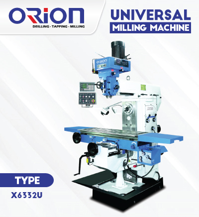 Jual Universal Milling & Turret Milling Machine Murah