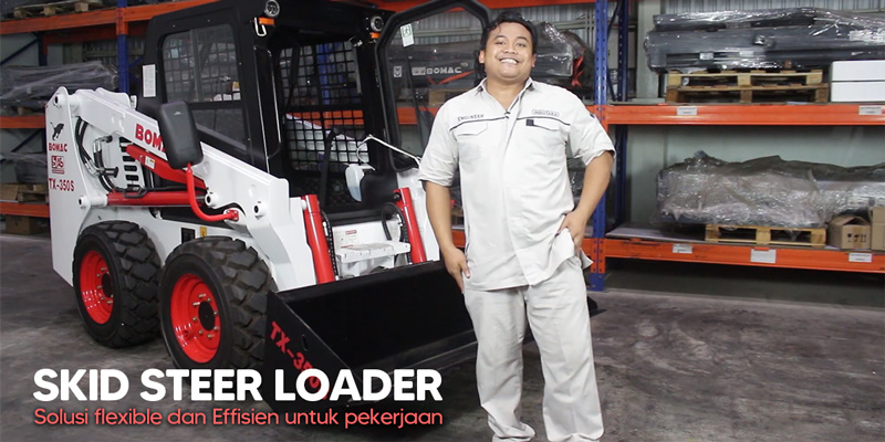 Skid Steer Loader Solusi Fleksibel dan Effisien untuk Pekerjaan Konstruksi dan Industri