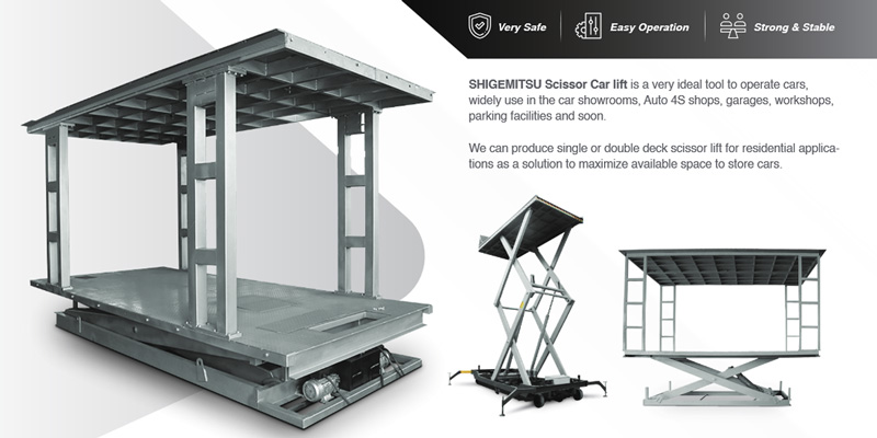 Solusi Untuk Parkir Mobil Dilahan Terbatas Dengan Lift Mobil