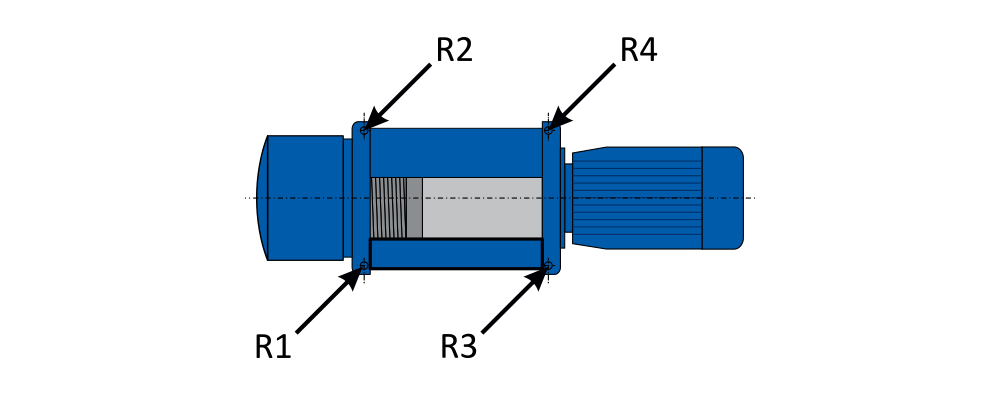 Spesifikasi Wire Rope Hoist Foot Mounted