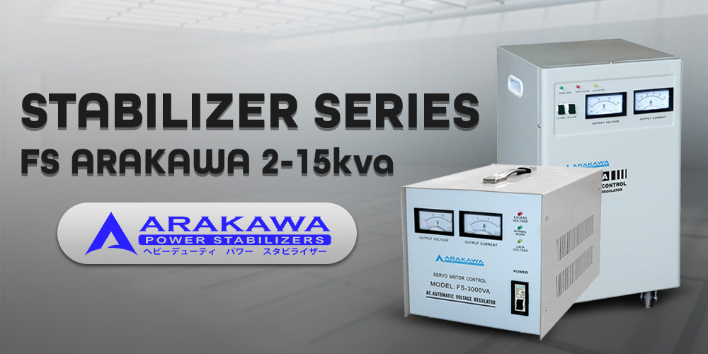 Stabilizer Series FS Arakawa 2-15kva