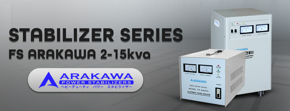 Stabilizer Series FS Arakawa 2-15kva