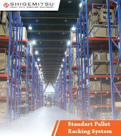 jual Standart Pallet Racking System