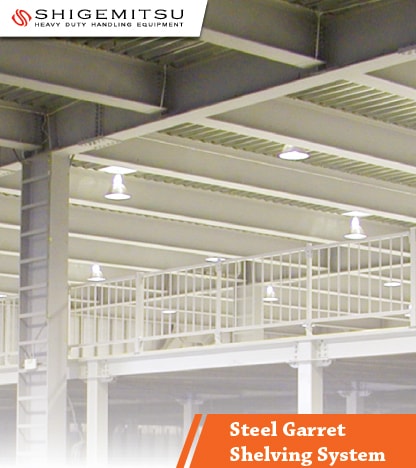 jual Steel Garret Shelving System