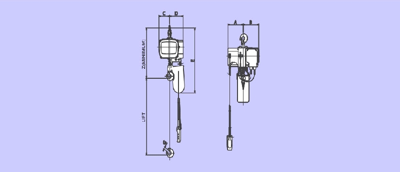 Jual Hitachi Hoist Murah, Jual Electric Chain Hoist, Jual Wire Rope Hoist