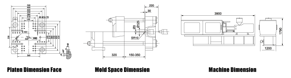 Technical Drawing BLF100