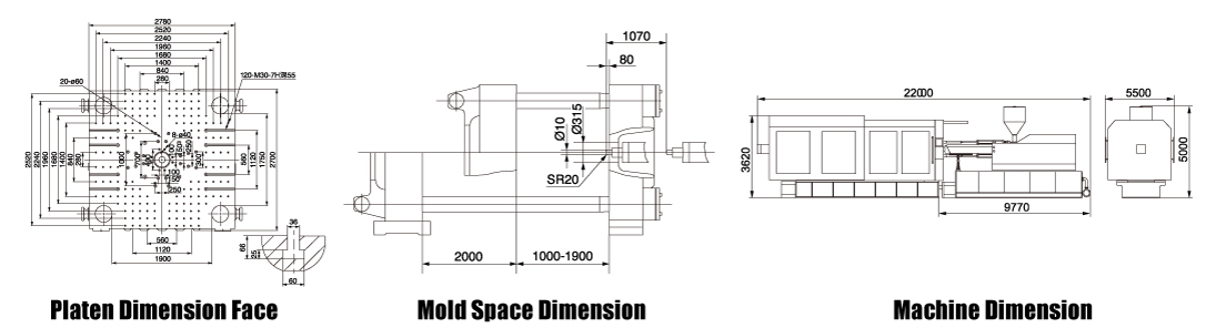 Technical Drawing BLF3000