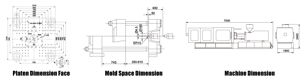 Technical Drawing BLF400