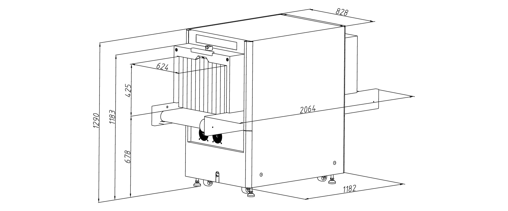 Jual X-Ray Security Inspection Equipment, Metal Detector, Explosive Detector, Mobile X-Ray Equipment