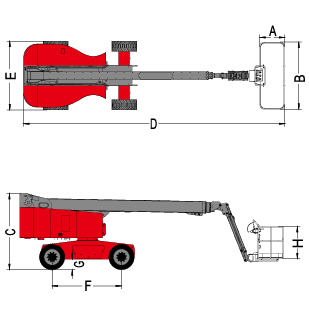 Jual Tangga Elektrik, Jual Work Platform, Jual Aerial Work Platform