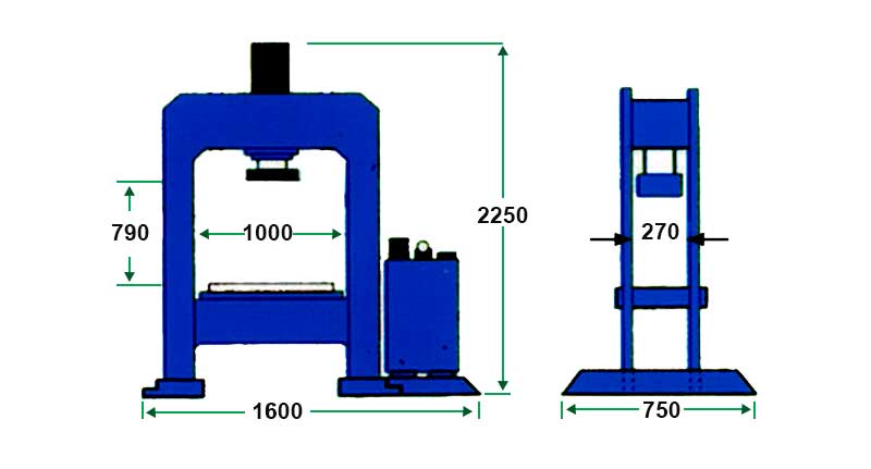 Jual BHP sees hydraulic press, Harga BHP series hydraulic press, BHP series hydraulic press murah