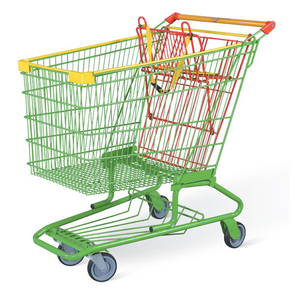 Jual Hillver Shopping Trolley Equipments