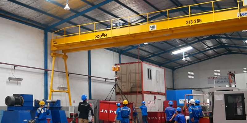 Langkah Pemasangan Gantry Crane